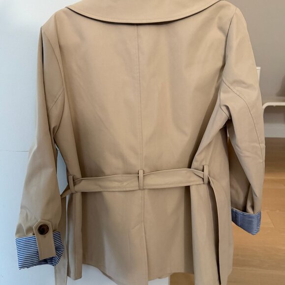 Weatherproof Womens Belted Midi Trench Coat - Picture 3 of 3